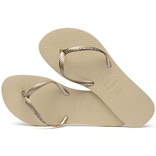 Chinelo Flat, Havaianas, Feminino, Areia, 35/36