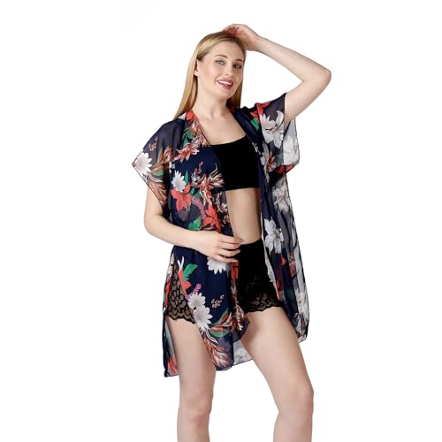 Ropa de playa ligera para mujer que disimula brazos con elegancia 3