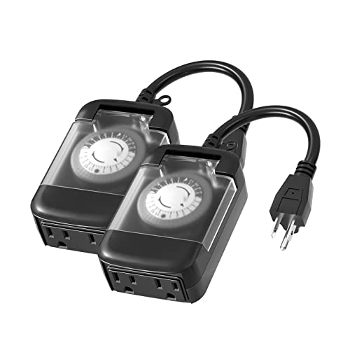 Oviitech OVTE-51 24 Hour Outdoor Mechanical Timer Switch cover