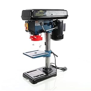 XPOtool Tischbohrmaschine 500 W, Standbohrmaschine mit Laser, 1, 5-16 mm Bohrfutter und 500-2500 U/min, Säulenbohrmaschine Ständerbohrmaschine