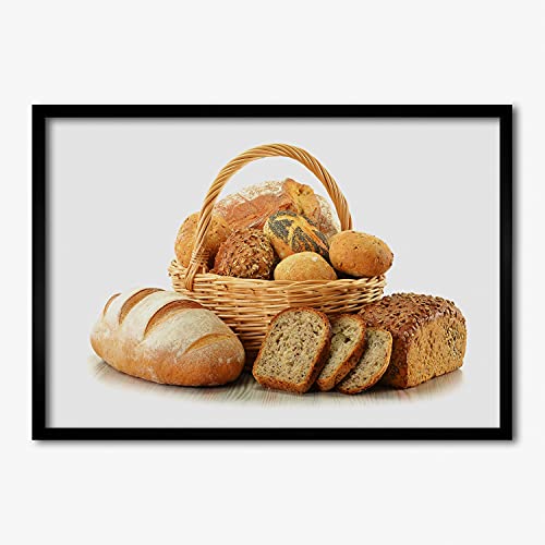 Cadre en bois Tulup 70x50 cm haut de gamme avec peinture moderne décorative