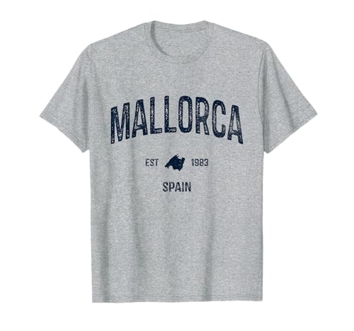 Vintage Mallorca Island Spain Summer Vacation Beach Majorca T-Shirt