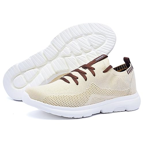 Image of AVANT Men's Everglide Walking Shoes - Superior Cushioning, Bouncy EVA Outsole, Breathable Mesh, Lightweight, Shock-Absorption Technology, Sports Footwear