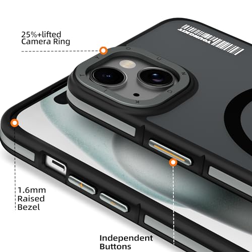 Étui iPhone 15 résistant jaunissement et rayures