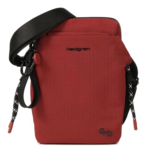 Sac pour téléphone Hedgren Sipho Dahlia Red : pochette bandoulière rouge