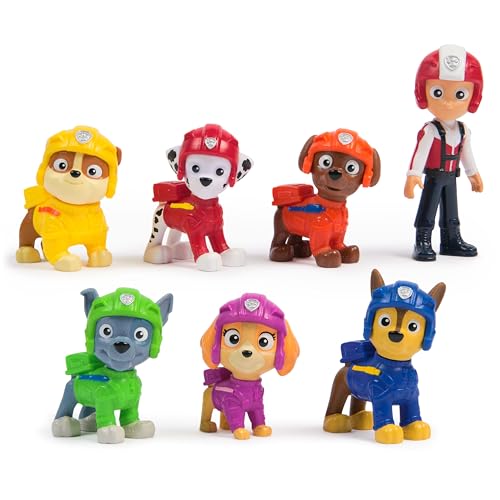 PAW PATROL Air Rescue - Spielfiguren-Geschenkset mit 7 Figuren zum Sammeln, Spielzeug fĂĽr Kinder ab 3 Jahren