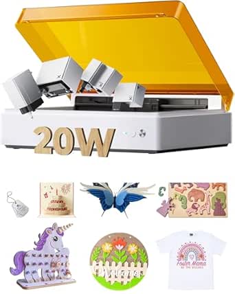 xTool M1 Ultra 4-in-1 Laser Engraving & Crafting Machine (20W, Advanced Bundle)