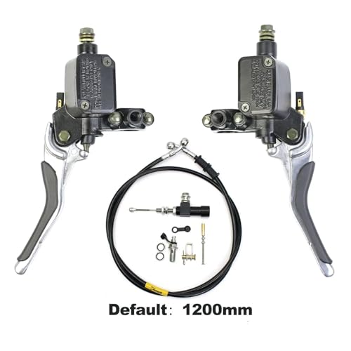 Manetas de freno y embrague traseras con depósito cilindro maestro de aleación para Yamaha 2
