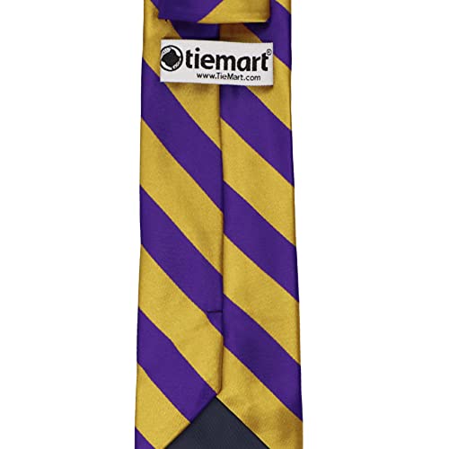 Image of tiemart Men's Striped Tie Standard Length