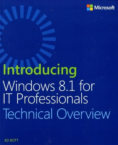 Buy Introducing Windows 8.1 for IT Professionals — BookShops.in