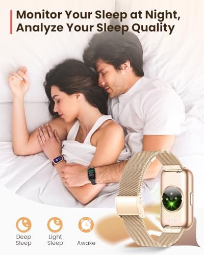Akumaka Fitness Tracker- Smart Watches For Women Men With 24/7 Heart Rate Monitor Blood Oxygen Sleep Tracker, Waterproof Fitness Watch, Activity Smartwatch For Android Iphone thumb #4