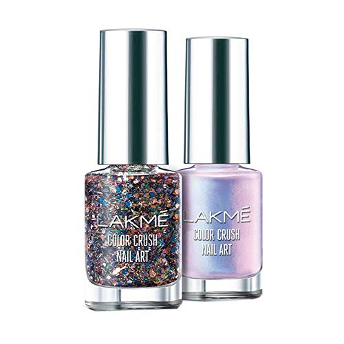 Lakmé Color Crush Nailart, M11 Classic Silver, 6 ml - Image 4