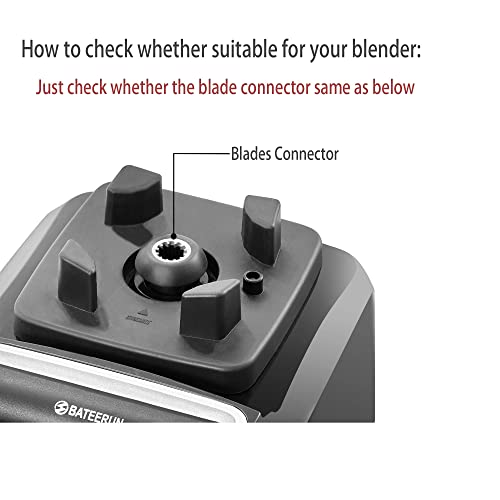 Blender Blade Replacement 8 Blades Compatible With Bateerun Blender And Other Brand Blender #TOP4
