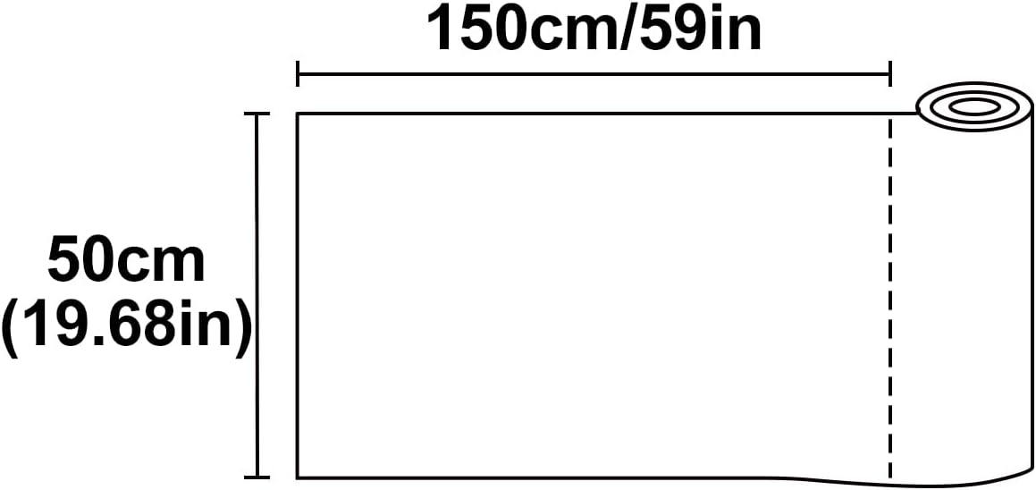 Queenbox 19.7x59.1in Matte Black Car Vinyl Wrap, Self Adhesive Car Body Protective Film for DIY Auto Moto Bike