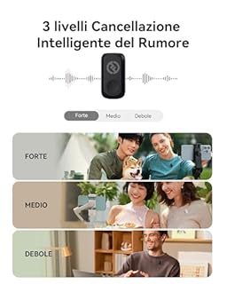 Hollyland LARK A1 Duo - Mini microfono wireless per iPhone 15/16 e Android (2 TX + RX USB-C + custodia di ricarica), microfono magnetico per YouTube, TikTok, podcast, interviste (Nero)