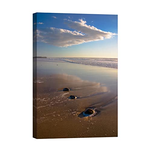 Tableau canvas nature luminescent 80 x 120 cm poésie nocturne DCL094-2