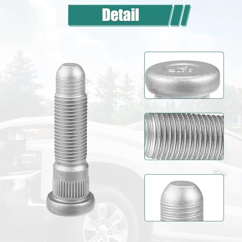 Pernos rueda coche Hummer H2 tornillos de repuesto M14x1.5 compatibles con modelo 2005 15718996 7