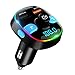 ZeaLife FM Transmitter Bluetooth Adapter Auto, QC3.0 Radio Transmitter Auto Bluetooth mit Dual USB Ports, Freisprechanlage für Auto Bluetooth Unterstützt TF Karte und USB-Stick, LED Backlit
