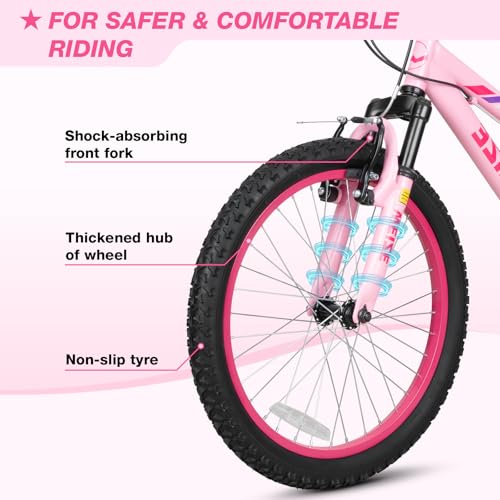 WEIZE 20 Inch Girls Mountain Bike
