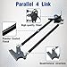 KUAFU Universal Parallel 4 Link Suspension Kit w/Air Suspension Bags Compatible with Hot Rod Rat Truck Classic Car Air Ride 3