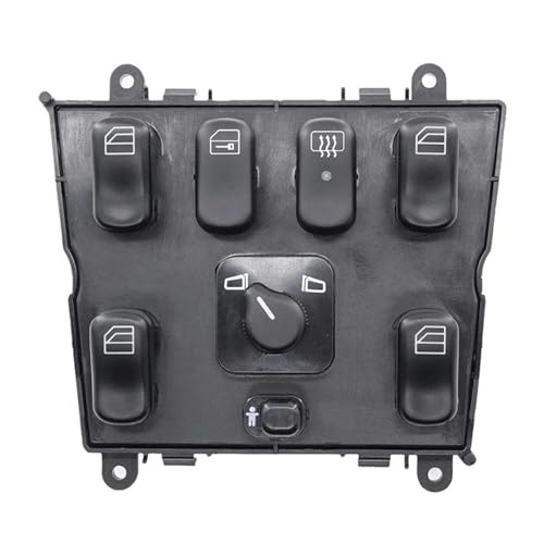Commutateur de lève-vitre principal Benz ML430 ML55 AMG noir mat