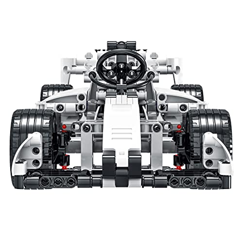 Onenineten Technik Rennauto Bausteine, 1:14 2.4Ghz RC Sportwagen Modell Bauset mit Fernbedienung und Motor, 631Teile DIY… – Bild 5