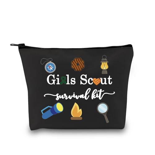 GJTIM Girls Scout Gift Kit - Survival Funny Zipper Pouch Accessories