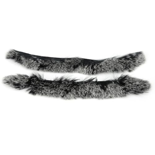 Keenso Bowstring Damping, 1 Pair Rabbit Bowstring Damping Soft Tradizionale Tiro con L' Accessori