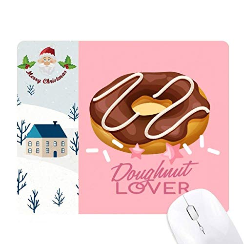 Tapis de souris beignet au chocolat dessert western cadeau de noël