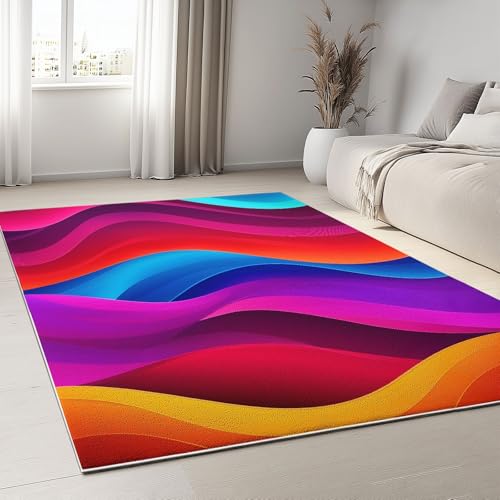 Tapis design 3D moderne 60x90 flanelle douce antidérapante - 4