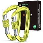 BROTREE – Brotree Karabiner mit 1200kg Belastbarkeit Schwerlast 12KN K