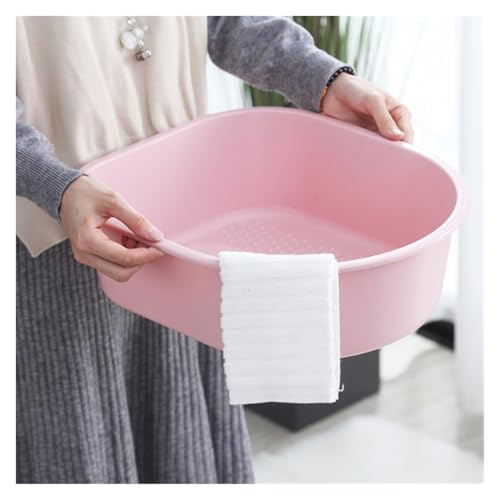 Bañera para pies de plástico blanca para spa miniatura 5