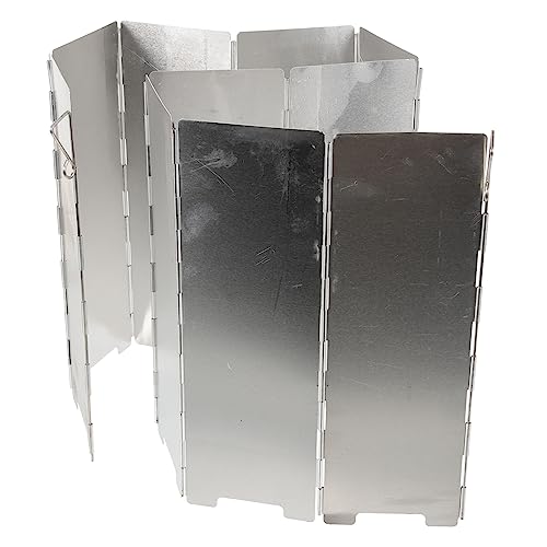 Happyyami Foldable Windproof Windshield Lightweight Anti-Wind Cooking Tool for Camping Utensils Set