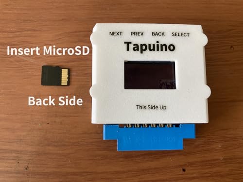 Image of Tapuino Datasette Emulator for C64 Commodore TAP Files Powered by Cassette Port