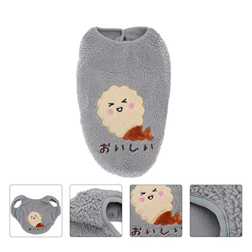 ULTECHNOVO Inverno Cão Colete Quente Pet Vestuário à Prova de Vento Perímetro Casaco Natal Quente Ga