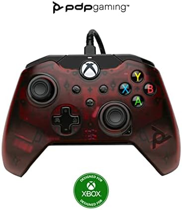 PDP Afterglow LED Wired Game Controller - RGB Hue Color Lights - USB Connector - Audio Controls - Dual Vibration Gamepad- Xbox Series X|S, Xbox One, PC