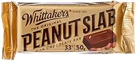 J H Whittaker & Son Peanut Slab Milk Chocolate Bar, 50 x 50 Grams