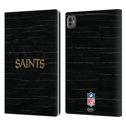 Étui iPad Pro 11 M4 NFL New Orleans Saints en cuir Head Case Designs