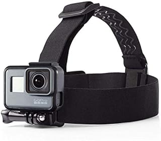 Amazonbasics GP-TD Opaska na Głowę do Kamery GoPro, Czarny, 1 Sztuka
