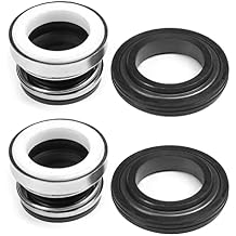 Othmro 2Pcs Internal Diameter 17mm Alloy Plastic Mechanical Shaft Seal Replacement 103-17 Shaft Seal for Pump Shaft Water Pumps Shaft Mechanical Sealing for Swimming Pools Spa Pumps