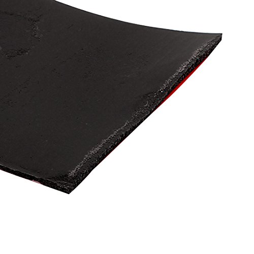 Ruban adhésif double face noir 60mm large mousse forte fixation 5M