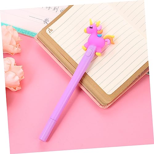 Set de bolígrafos con luz Homoyoyo diseño caricatura miniatura 2
