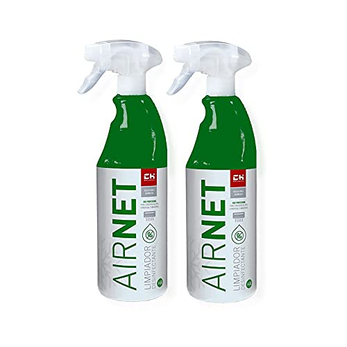 CH Quimica Pack AIRNET + AIRNET - Pulverizadores Limpiadores para Aire Acondicionado 750 ml | Bricoprofesional