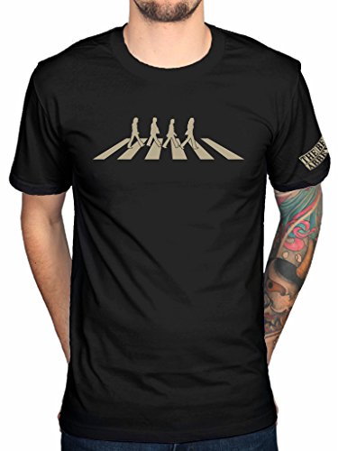 AWDIP – T-Shirt – Homme - Les Beatles, Paul McCartney, John Lennon, RIngo Starr, George Harrison AWDIP - T-Shirt - Homme