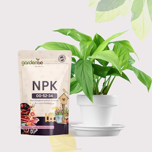 Image of NPK 00-52-34 Water Soluble Fertilizer (Pack of 950GM) High Phosphorus Root Booster & Bloom Enhancer | Improves Flowering, Bud Formation & Fruit Setting