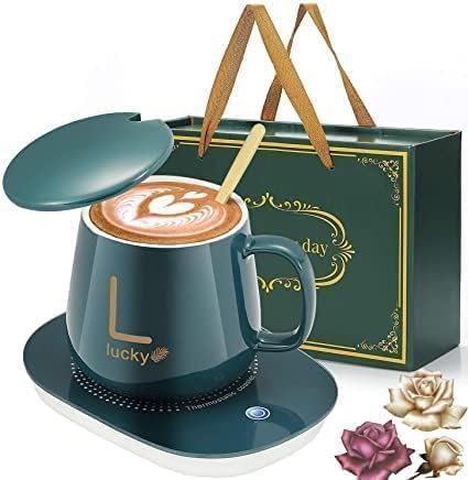 Coffee Mug Warmer Electric Cup Heater | Waterproof Heating Coaster for Tea, Milk, and Beverages | Portable Drink Warmer Plate for Home & Office Use-image-39