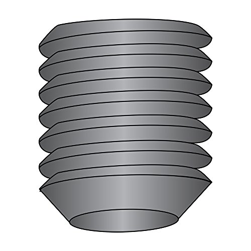 Vis à tête cylindrique à six pans creux ASME B18.3 en alliage d'acier noir lot de 100