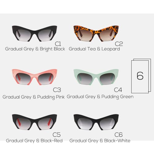 Lunettes de soleil œil de chat pour masquer la fatigue avec style