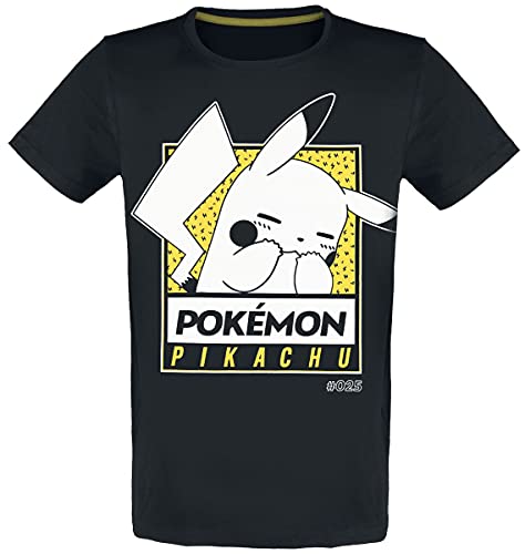 Pokemon Men's Pokémon, Black, One Size