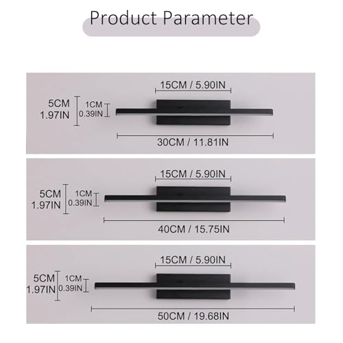 Aplique de pared LED recargable USB giratorio 330 grados para iluminación moderna 2
